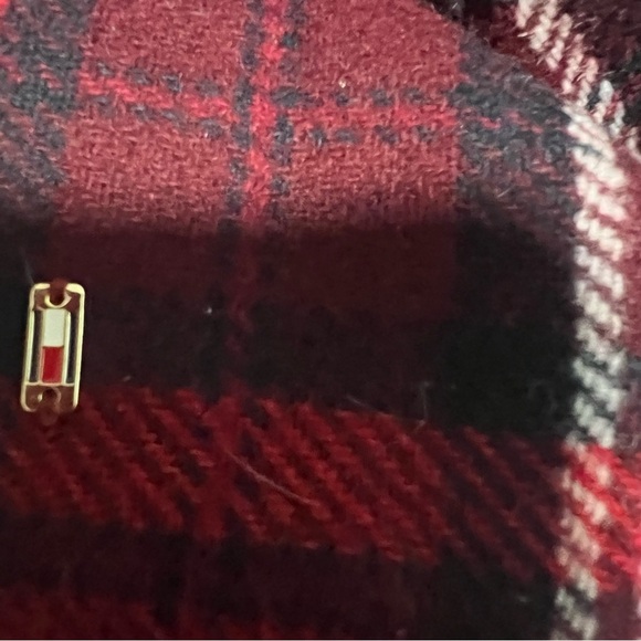 Tommy Hilfiger Wool Blend Coat, New with Tags, Check Wool Blend, Size XXL - Picture 7 of 7